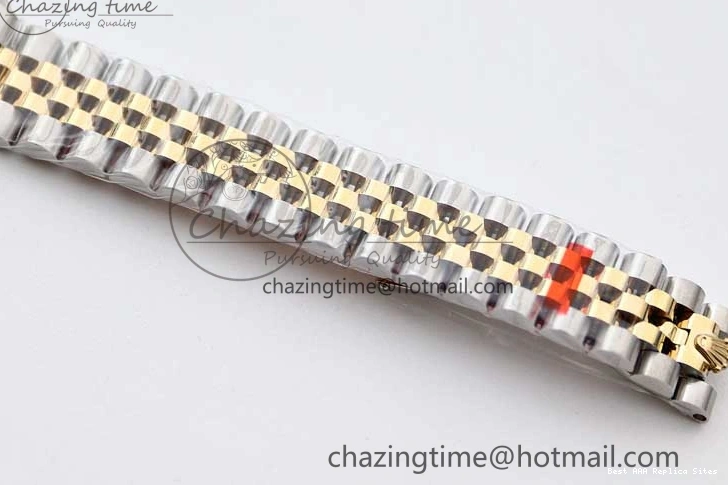 Good Copy Rolex Watches Diamonds Best Jubilee on Diamond Gold Durable Lady 1:1 TWF Bezel Markers NH DateJust SS Dial Edition 28 Bracelet 2133 YG 0102